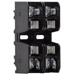 Edison BMM603-2PQ Modular Midget Fuse Block, 600 VAC, 30 A, 18 to 10 AWG Wire, 2 Poles