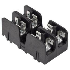 EATON Edison Bussmann BMM603-2SQ Modular Non-Indicating Fuse Block, 600 VAC, 30 A, 2 Poles