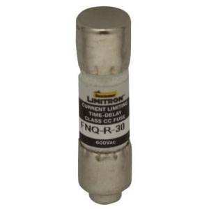 Bussmann CC-Tron® FNQ-R-1-8/10 Time Delay Fuse, 1.8 A, 600 V, 200 kA Interrupt, CC Class, Cylindrical Body
