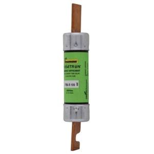 Bussmann Fusetron™ FRN-R-70 Advanced Protection Current Limiting Energy Efficient Low Voltage Time Delay Fuse, 70 A, 250 VAC/125 VDC, 20/200 kA Interrupt, RK5 Class, Cartridge Body
