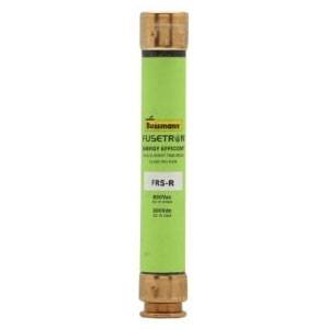 Bussmann Fusetron™ FRS-R-8/10 Current Limiting Renewable Time Delay Fuse, 8/10 A, 600 VAC/300 VDC, 200 kA Interrupt, RK5 Class, Cylindrical Body