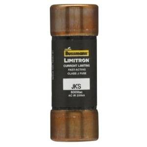 Bussmann Limitron™ JKS-6 Current Limiting Fast Acting Fuse, 6 A, 600 V, 200 kAIC Interrupt, J Class, Cylindrical Body