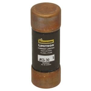 Bussmann Limitron™ JKS-6 Current Limiting Fast Acting Fuse, 6 A, 600 V, 200 kAIC Interrupt, J Class, Cylindrical Body