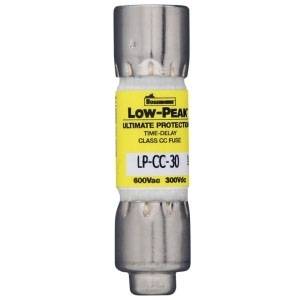 Bussmann Low-Peak™ LP-CC-3-2/10 Current Limiting Time Delay Fuse, 3.2 A, 600 VAC/150 VDC, 20/200 kA Interrupt, CC Class, Cartridge Body