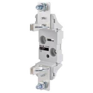 Bussmann SD1-D Screw, For Use With NH Base, NH1 Fuse Link, 400/500/690 VAC NH Series Class gG/aM Low Voltage Fuse, 690 V, 250 A, DIN Rail, Threaded Mount, 1/4 in Screw, Thermoplastic, Silver