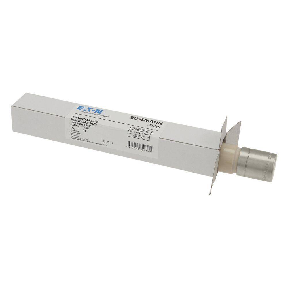 Edison 12ABCNA3.15 Type AB Fuse, 3.15 A, 12 kV, 45 kA Interrupt