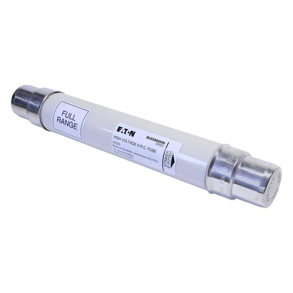 Bussmann 12FDLSJ25 DIN Dimensioned Medium Voltage Type F Current Limiting Fuse Link, 12 kV, 25 A
