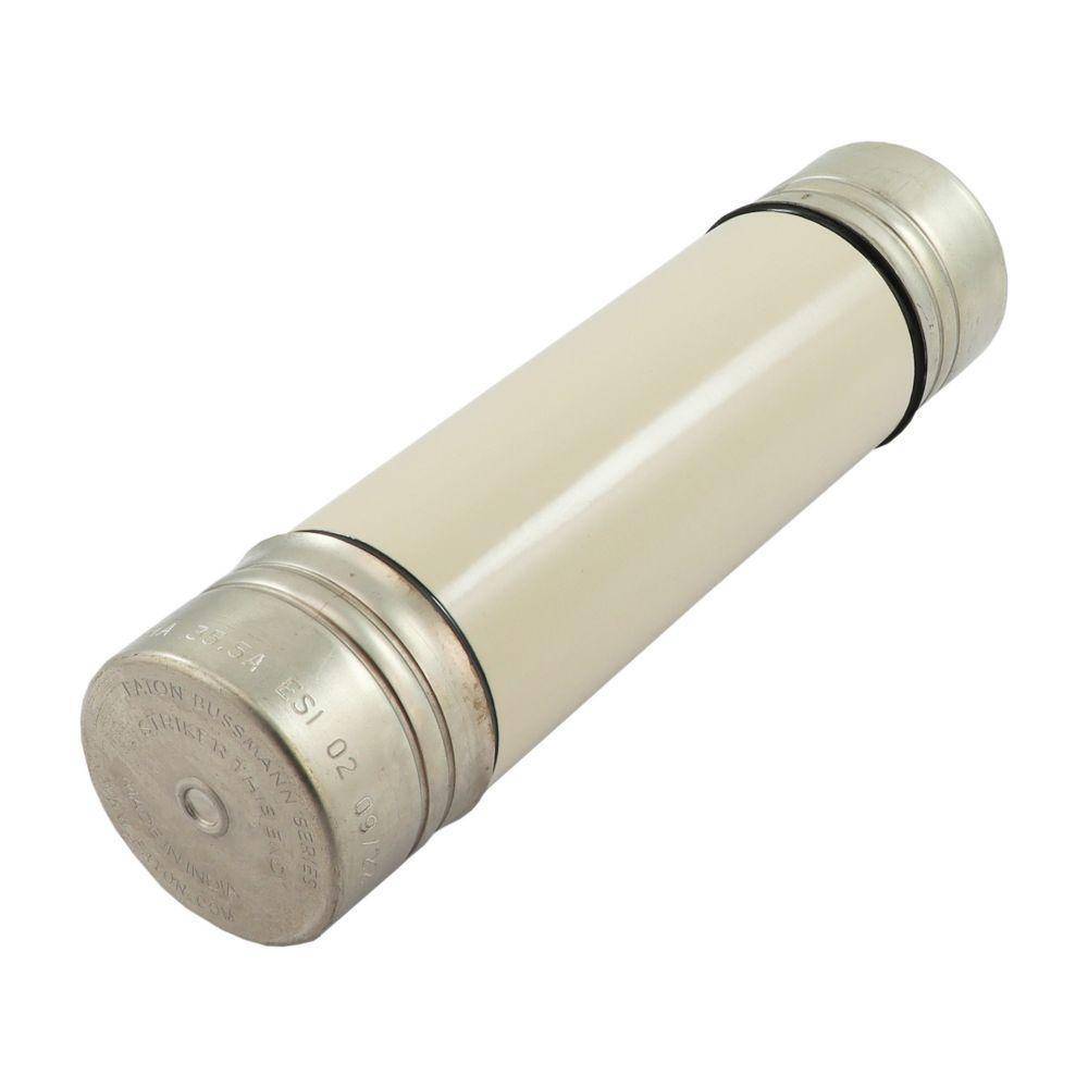Bussmann 12OEFMA31.5 OEF British Standard Medium Voltage Oiltight IEC Fuse With Powerful Pyrotechnic Striker Pin, 31.5 A, 12 kV, 40 kA Interrupt, Class: Back-Up, Cartridge Body