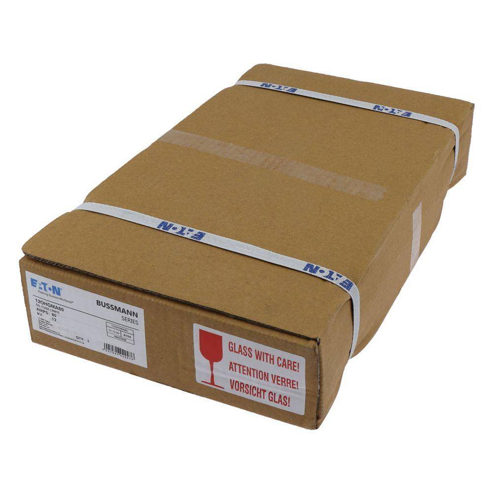 Bussmann 12OHGMA80 British Standard Medium Voltage Oiltight Fuse Link, 12 kV, 80 A