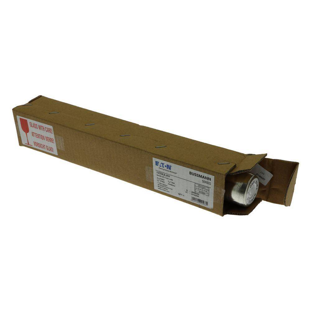 Bussmann 12TDLEJ10 DIN Dimensioned Euro-IEC Fuse, 10 A, 12 kV, 63 kA Interrupt