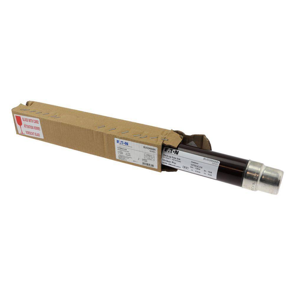 Bussmann 12TDLEJ16 Medium Voltage Euro-IEC Fuse, 16 A, 12 kV, 63 kA Interrupt
