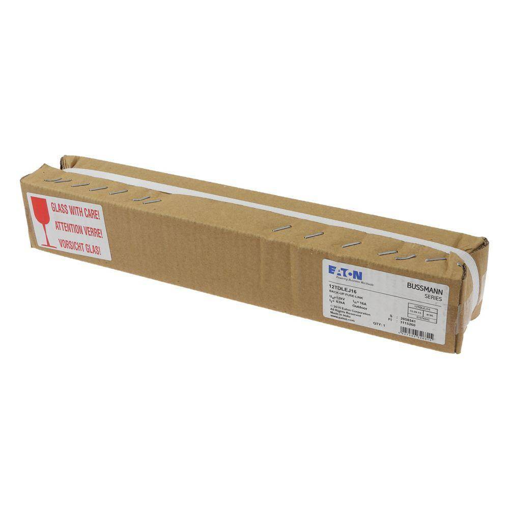Bussmann 12TDLEJ16 Medium Voltage Euro-IEC Fuse, 16 A, 12 kV, 63 kA Interrupt