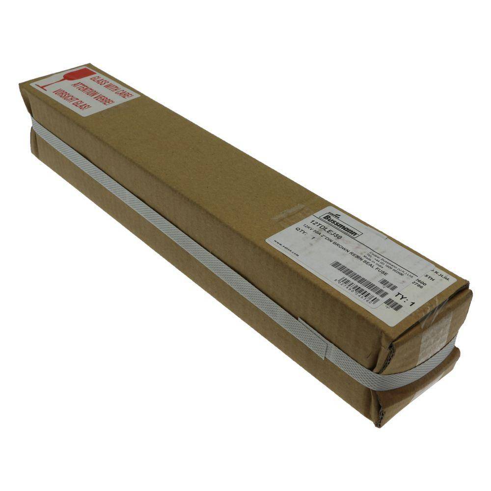 Bussmann 12TDLEJ50 DIN Dimensioned Euro-IEC Fuse, 50 A, 12 kV, 63 kA Interrupt