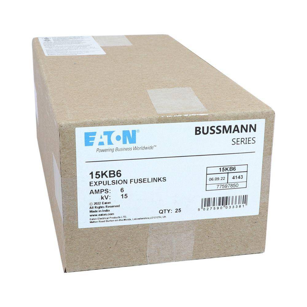 Bussmann 15KB6 Bussmann Series Expulsion Fuse, 15 kV, 6 A