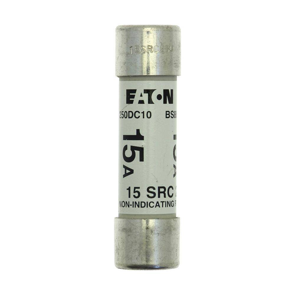 Edison 15SRC250 High Speed Traction Fuse, 15 A, 250 VDC