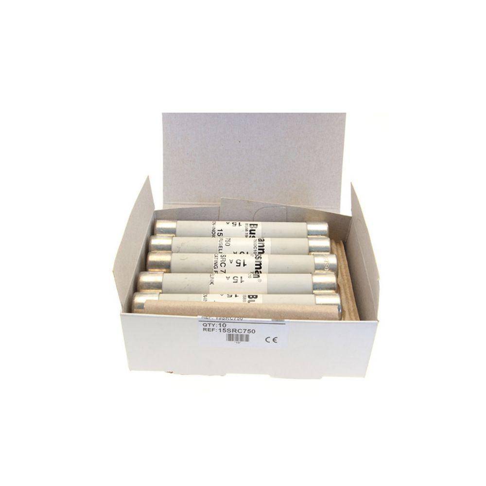 Edison 15SRC750 High Speed Traction Fuse, 15 A, 750 VDC