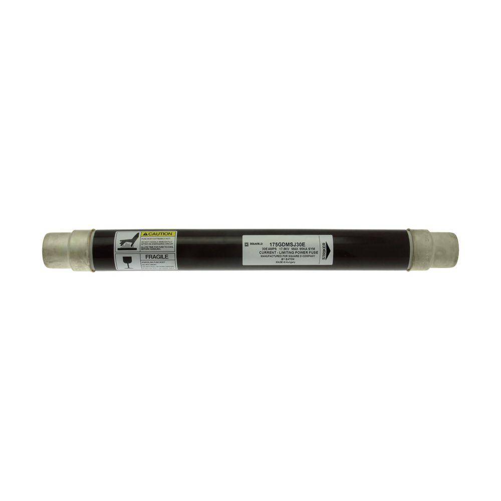 EATON 175GDMSJ10E Bussmann High Voltage Fuse, 17.5 kV, 10 A, For Use With 600 A Square D HVLCC and HVL switches