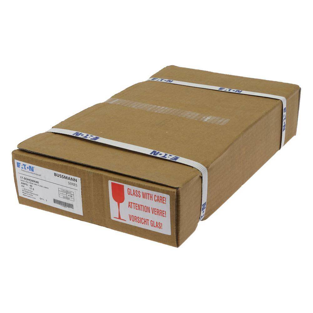 Bussmann 17.5OHGMA40 Medium Voltage Oil Fuse Link With Striker, 17.5 kVAC, 40 A