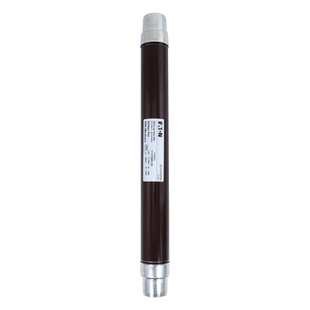Bussmann 17.5TDMEJ16 TDMEJ Back-Up DIN Dimensioned Medium Voltage Type T Current Limiting IEC Fuse, 17.5 kV, 16 A
