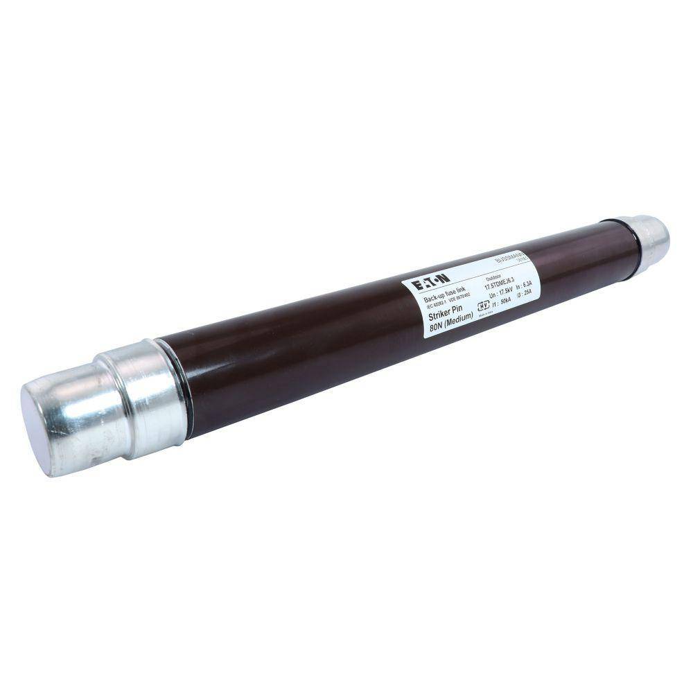 Bussmann 17.5TDMEJ6.3 TDMEJ Back-Up DIN Dimensioned Medium Voltage Type T Current Limiting IEC Fuse, 17.5 kV, 6.3 A
