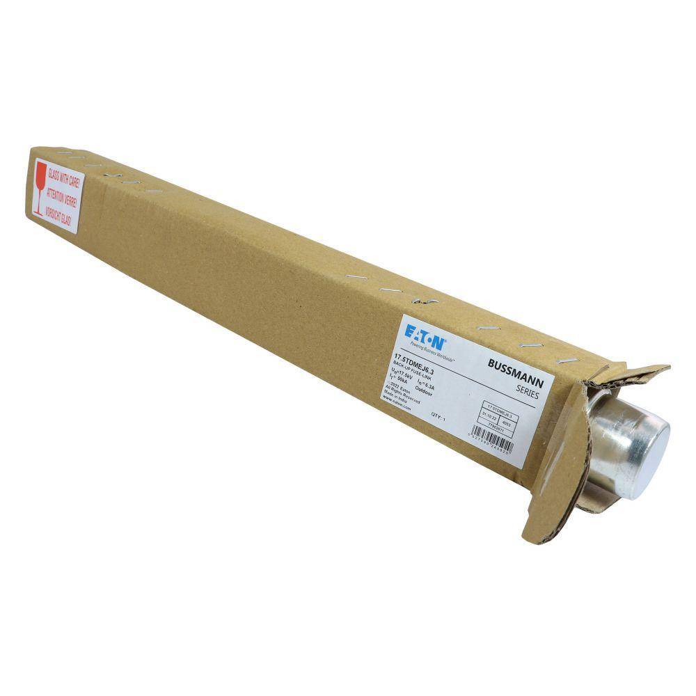 Bussmann 17.5TDMEJ6.3 TDMEJ Back-Up DIN Dimensioned Medium Voltage Type T Current Limiting IEC Fuse, 17.5 kV, 6.3 A
