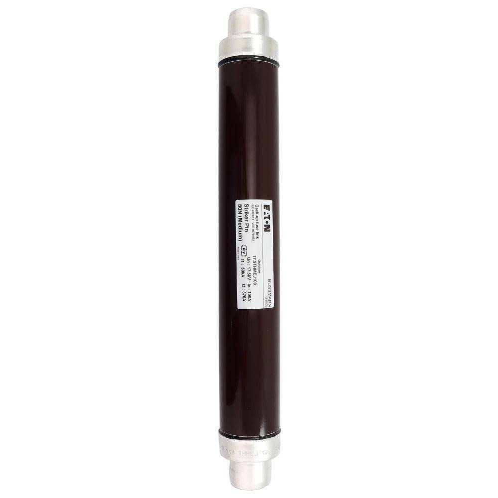 Bussmann 17.5THMEJ100 Medium Voltage Current Limiting Power Fuse, 17.5 kV, 100 A