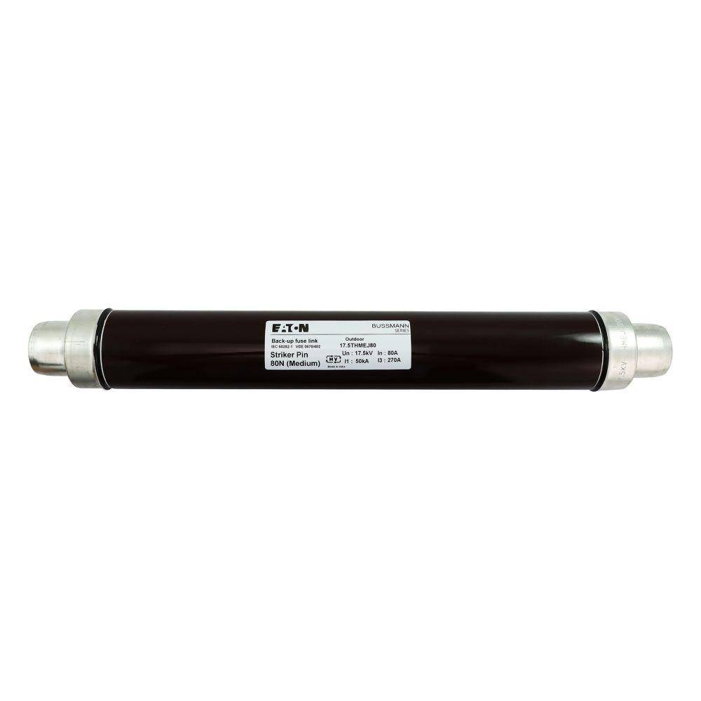 Edison 17.5THMEJ80 T-Range Back-Up Medium Voltage Current Limiting Fuse Link, 17.5 kV, 80 A