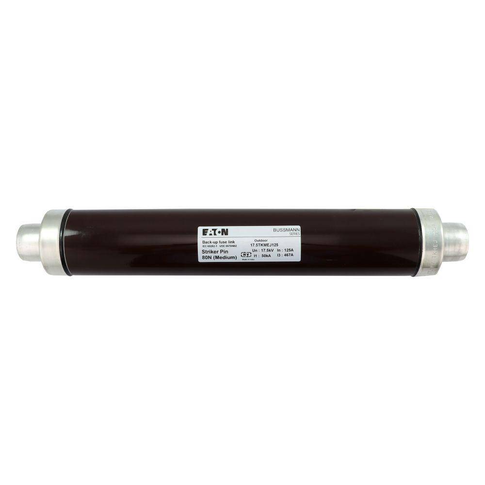 Edison 17.5TKMEJ125 T-Range Back-Up Medium Voltage Current Limiting Fuse Link, 17.5 kV, 125 A