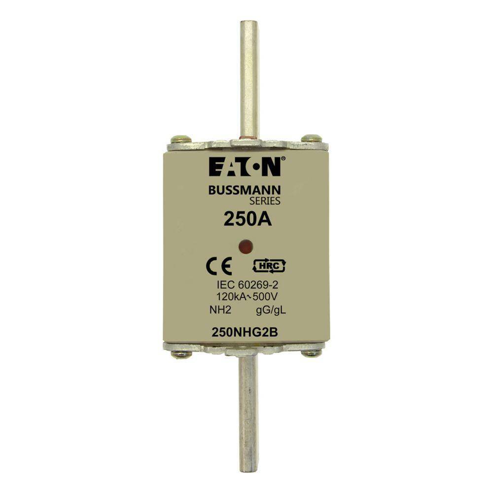 EATON 250NHG2B Bussmann Series Fuse, 500 V, 250 A