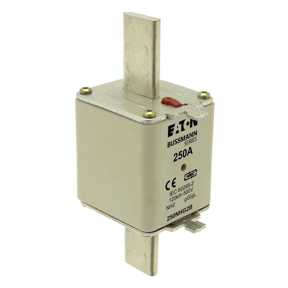 EATON 250NHG2B Bussmann Series Fuse, 500 V, 250 A