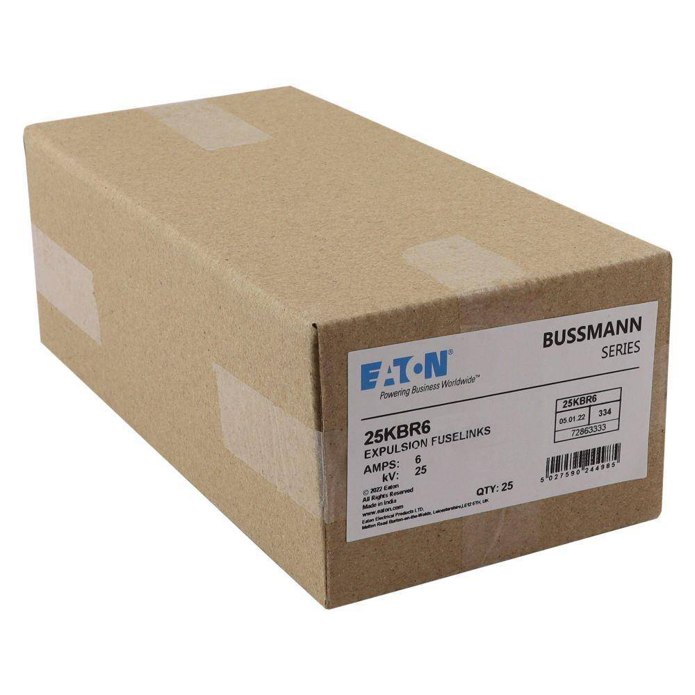 Bussmann 25KBR6 Bussmann Series Expulsion Fuse, 25 kV, 6 A
