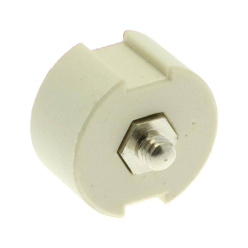 Edison 2GD27 Screw Cap Gauge Piece, For Use With DII Size 500 V Type D and D0 Diazed Fuse Links and E27 Size Type D and D0 Fuse Bases, 2 A, Pink