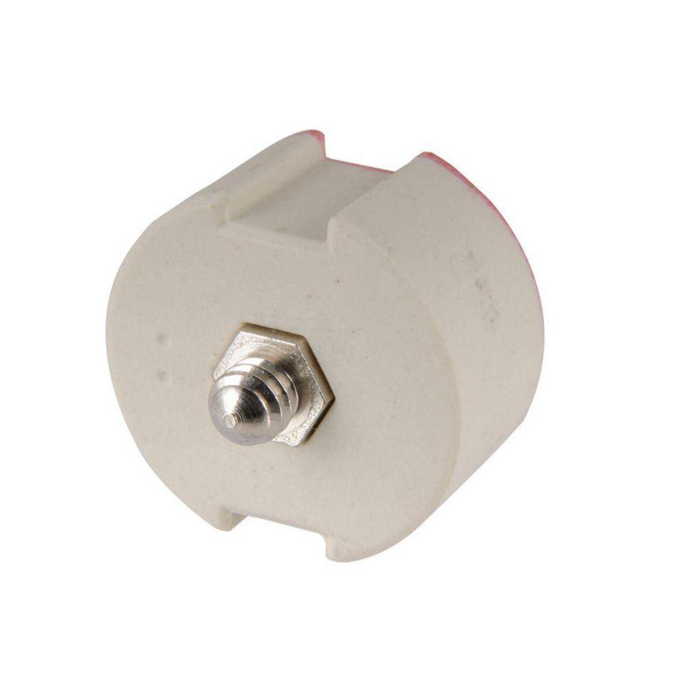 Edison 2GD27 Screw Cap Gauge Piece, For Use With DII Size 500 V Type D and D0 Diazed Fuse Links and E27 Size Type D and D0 Fuse Bases, 2 A, Pink