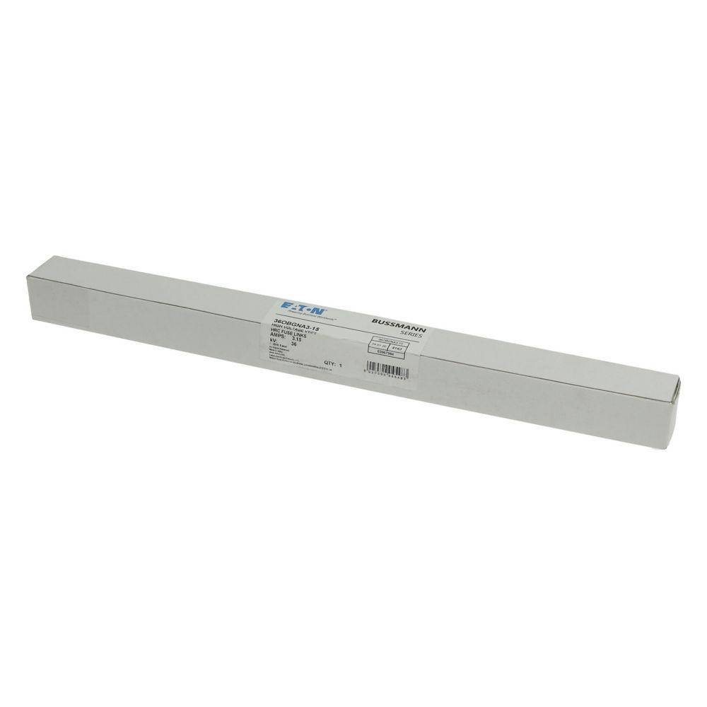 Edison 36OBGNA3.15 Medium Voltage Fuse Link, 36 kV, 3.15 A