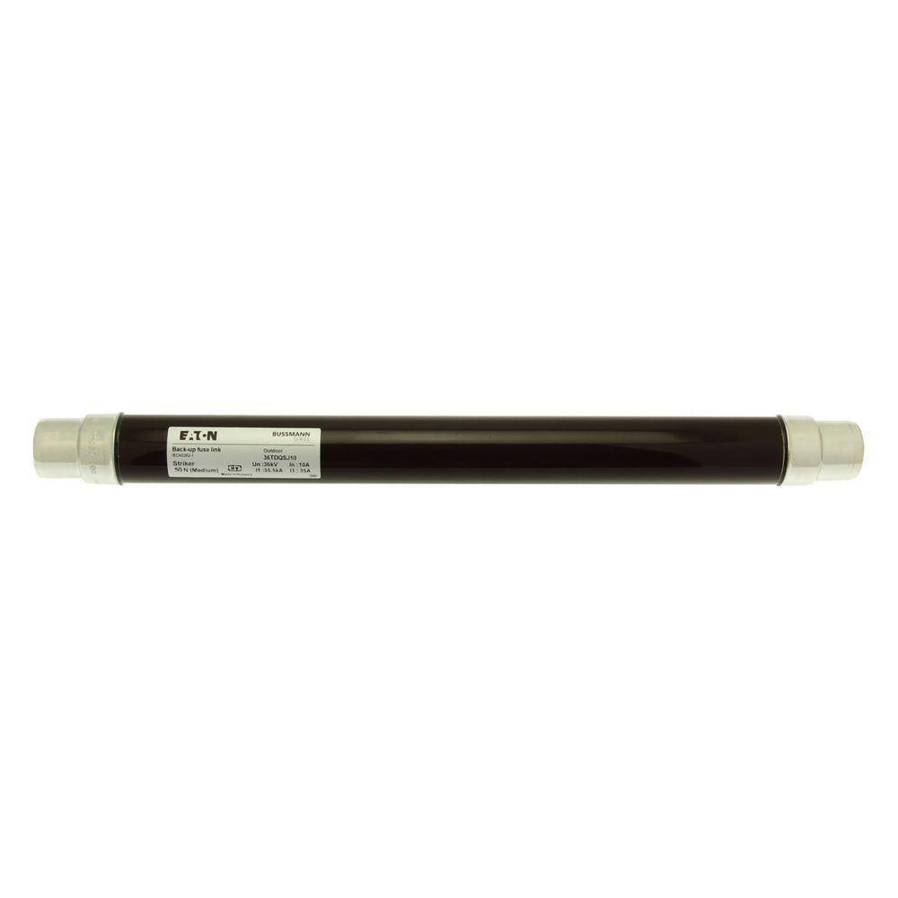 Bussmann 36TDQSJ3.15 TDQSJ Back-Up DIN Dimensioned Medium Voltage Type T Current Limiting IEC Fuse, 3.15 A, 36 kV, 35.5 kA Interrupt, Class: Back-Up, Cartridge Body
