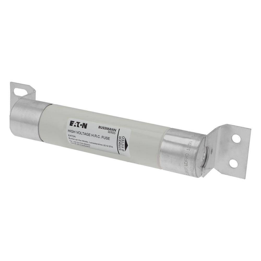 Bussmann 3.6WDFHO125 Medium Voltage Motor Fuse, 125 A, 3.6 kVAC, 50 kAIC Interrupt, Class: Back-Up, Cartridge Body