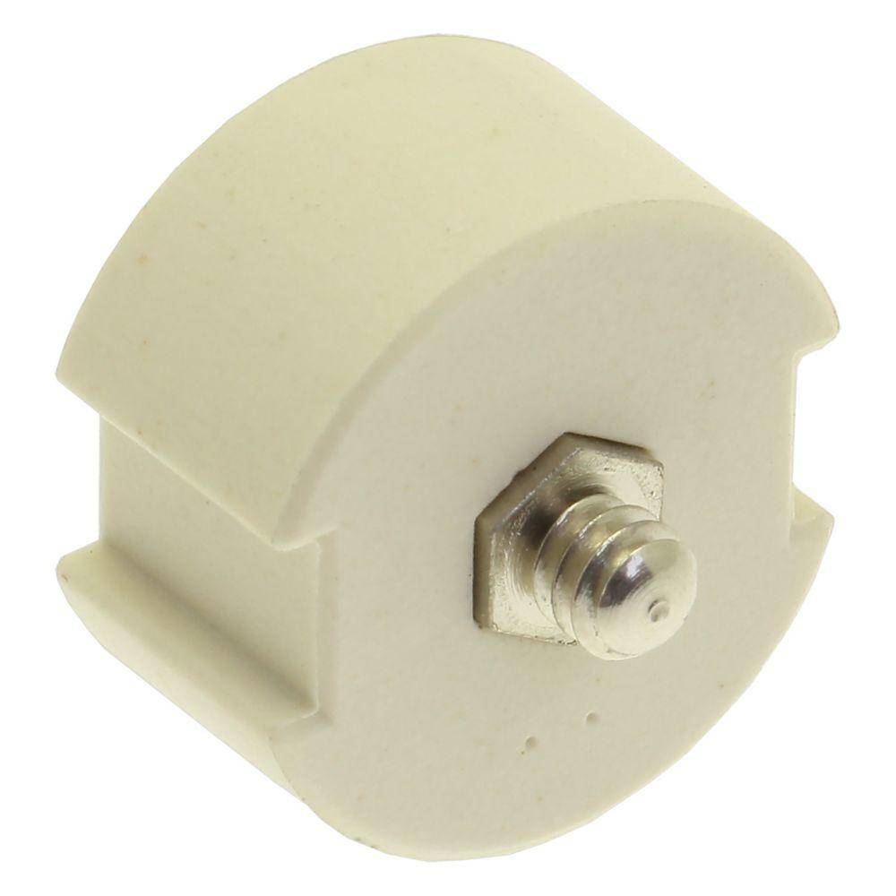 Bussmann 4GD27 Screw Cap Gauge Piece, For Use With Type DII Fuse Links, E27 Base, Non-Indicating DIN Type D Diazed Fuse, 500 V, 4 AV, Brown