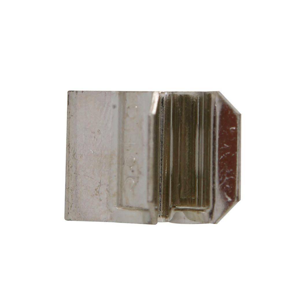 Bussmann 5674-01 Fuse Clip With End Stop and Mounting Hole, 9/32 in Dia Fuse, PC Board Mount, Beryllium Copper, Silver