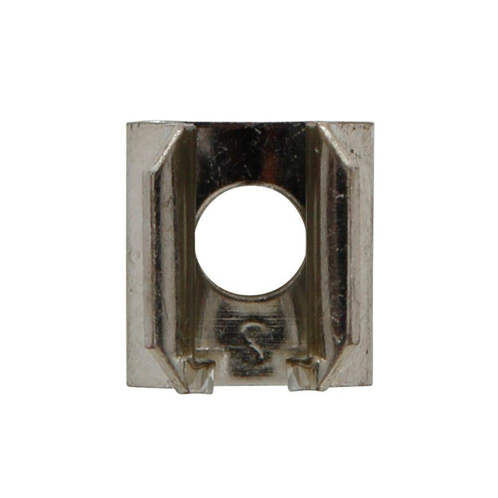 Bussmann 5674-01 Fuse Clip With End Stop and Mounting Hole, 9/32 in Dia Fuse, PC Board Mount, Beryllium Copper, Silver