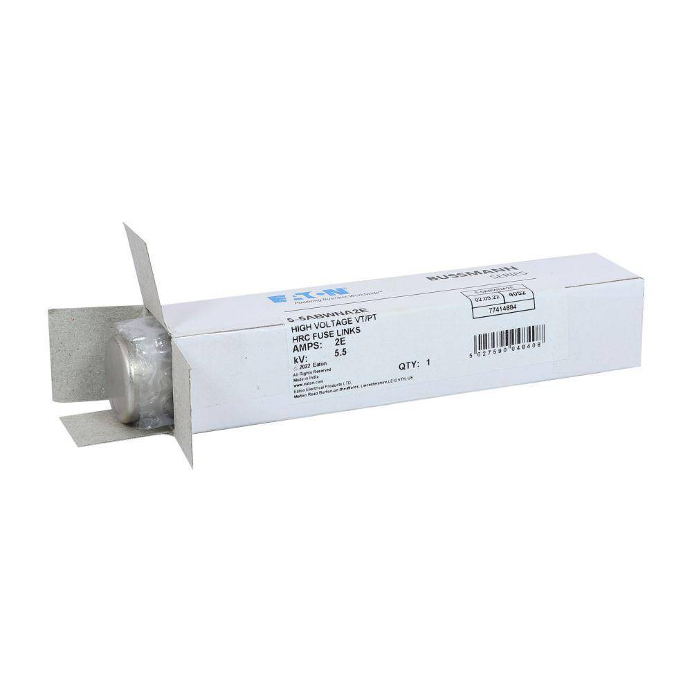 Edison 5.5ABWNA2E E-Rated Fuse Link, 2 A, 5.5 kV