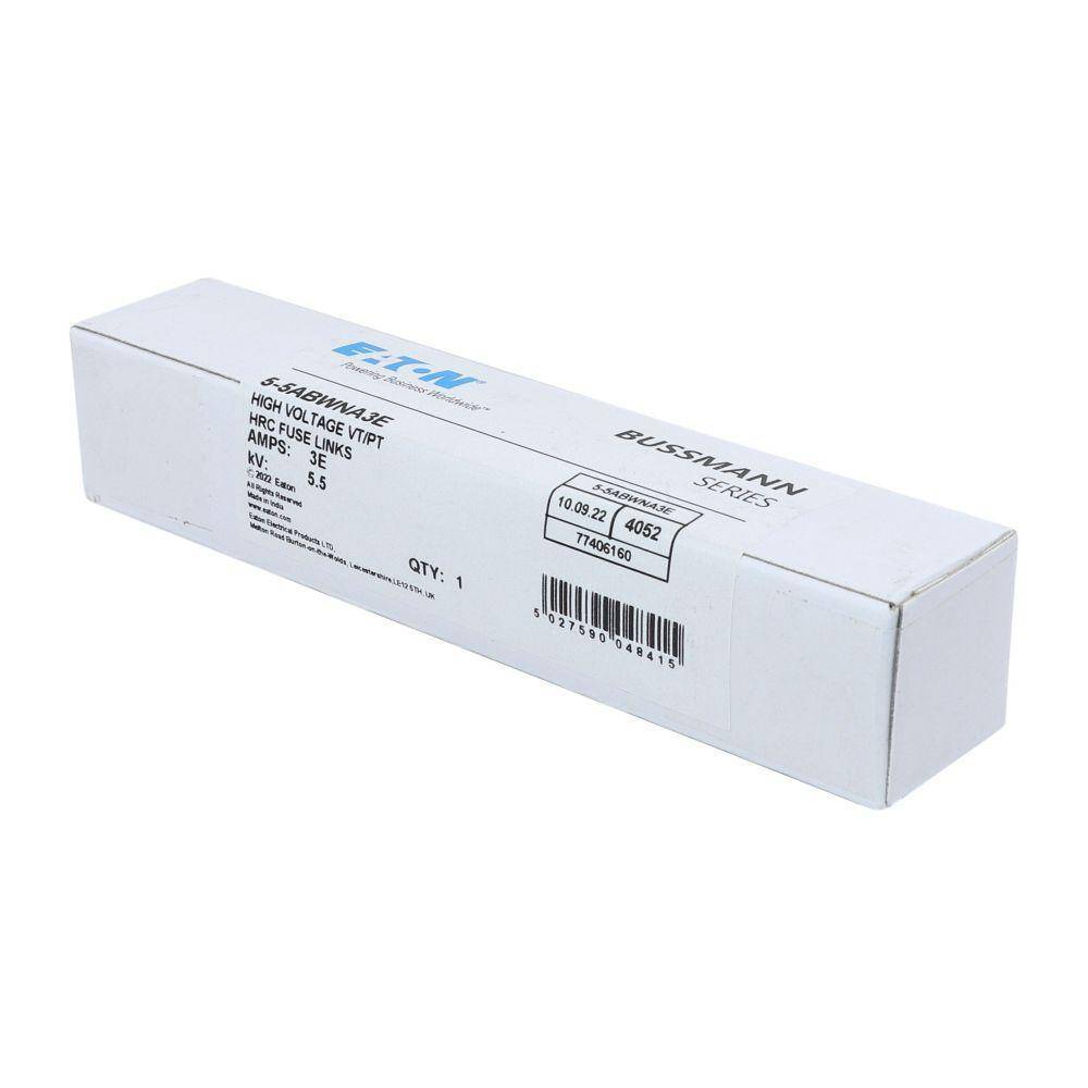 Edison 5.5ABWNA3E Specialty Fuse, 3 A, 5.5 kV, 50 kA Interrupt