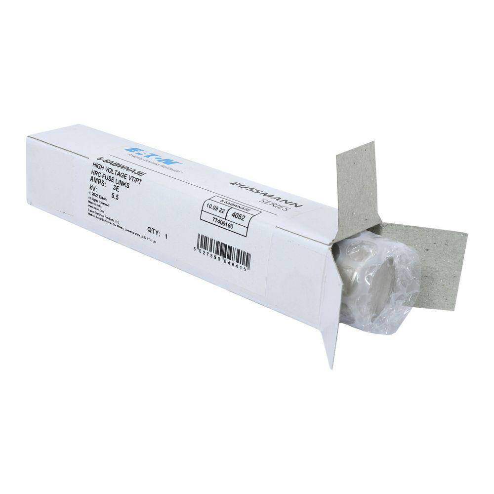 Edison 5.5ABWNA3E Specialty Fuse, 3 A, 5.5 kV, 50 kA Interrupt