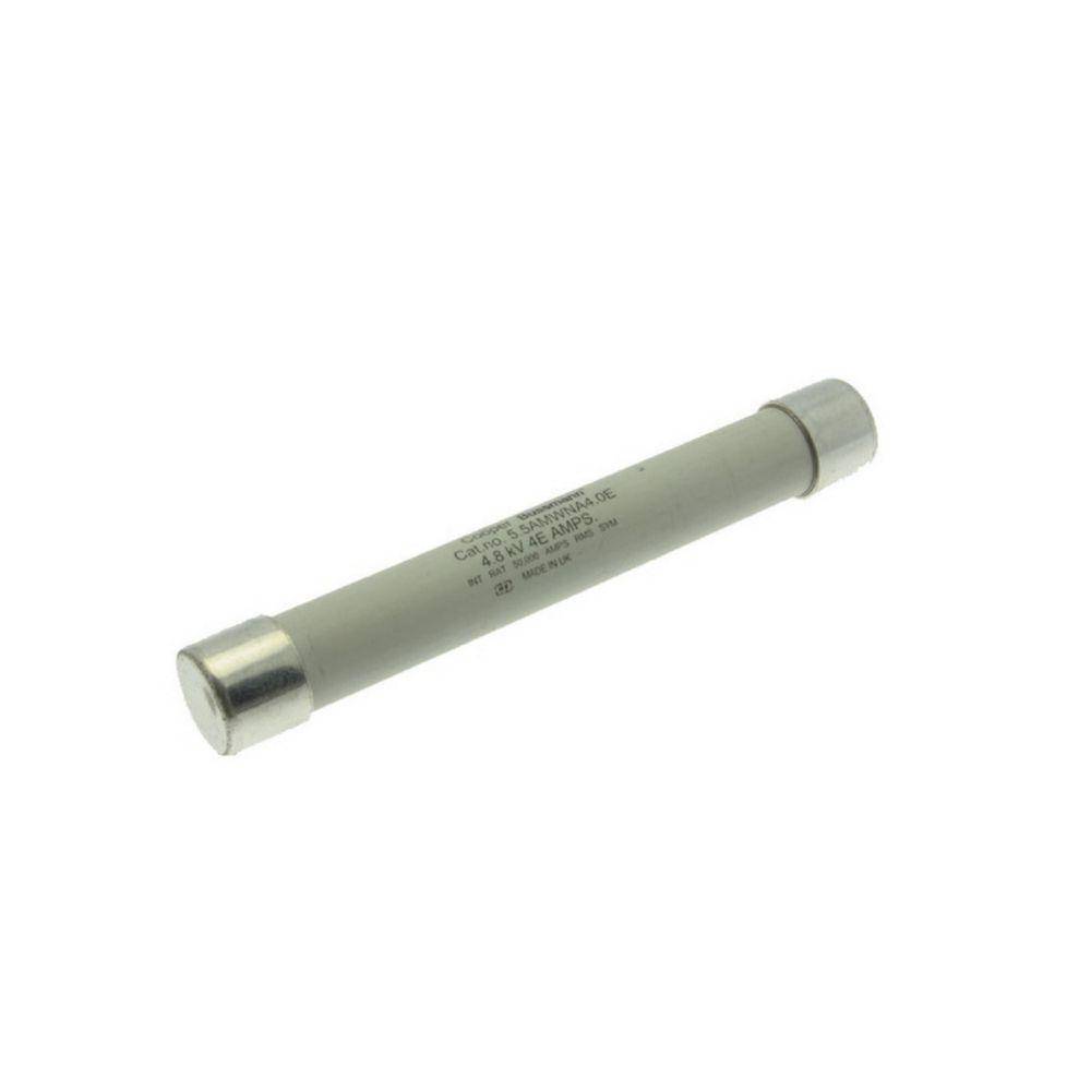 Edison 5.5AMWNA4.0E AM Series Single Barrel Medium Voltage Fuse, 4E A, 5.5 kV, 50 kA Interrupt, Class: E, Cartridge Body