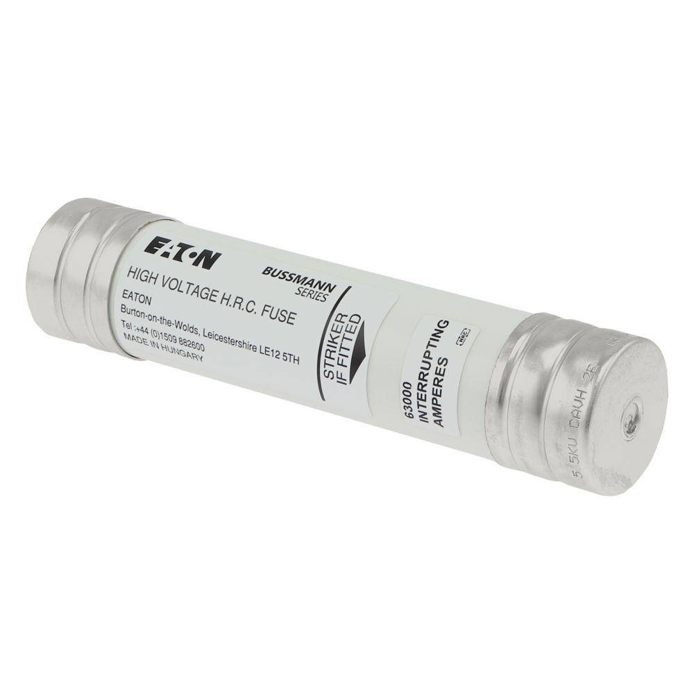 Edison 5.5CAVH2E CAVH Single Barrel Medium Voltage Fuse, 2E A, 5.5 kV, 40 kA Interrupt, Class: E