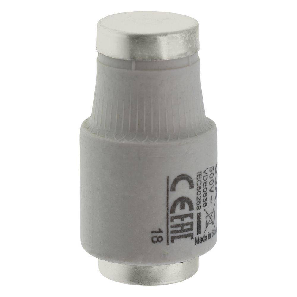 Edison 63D33R D Series Non-Indicating Ultra Rapid Fuse, 500 VAC, 63 A