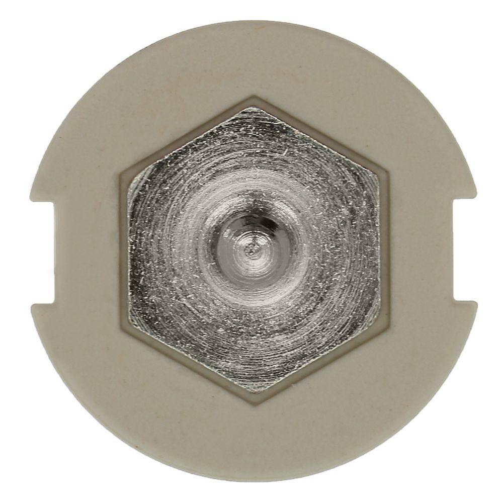 Edison 63GD33 Screw Cap Gauge Piece, For Use With DIII Size 500 V Type D and D0 Diazed Fuse Links and E33 Size Type D and D0 Fuse Bases, 63 A, Copper