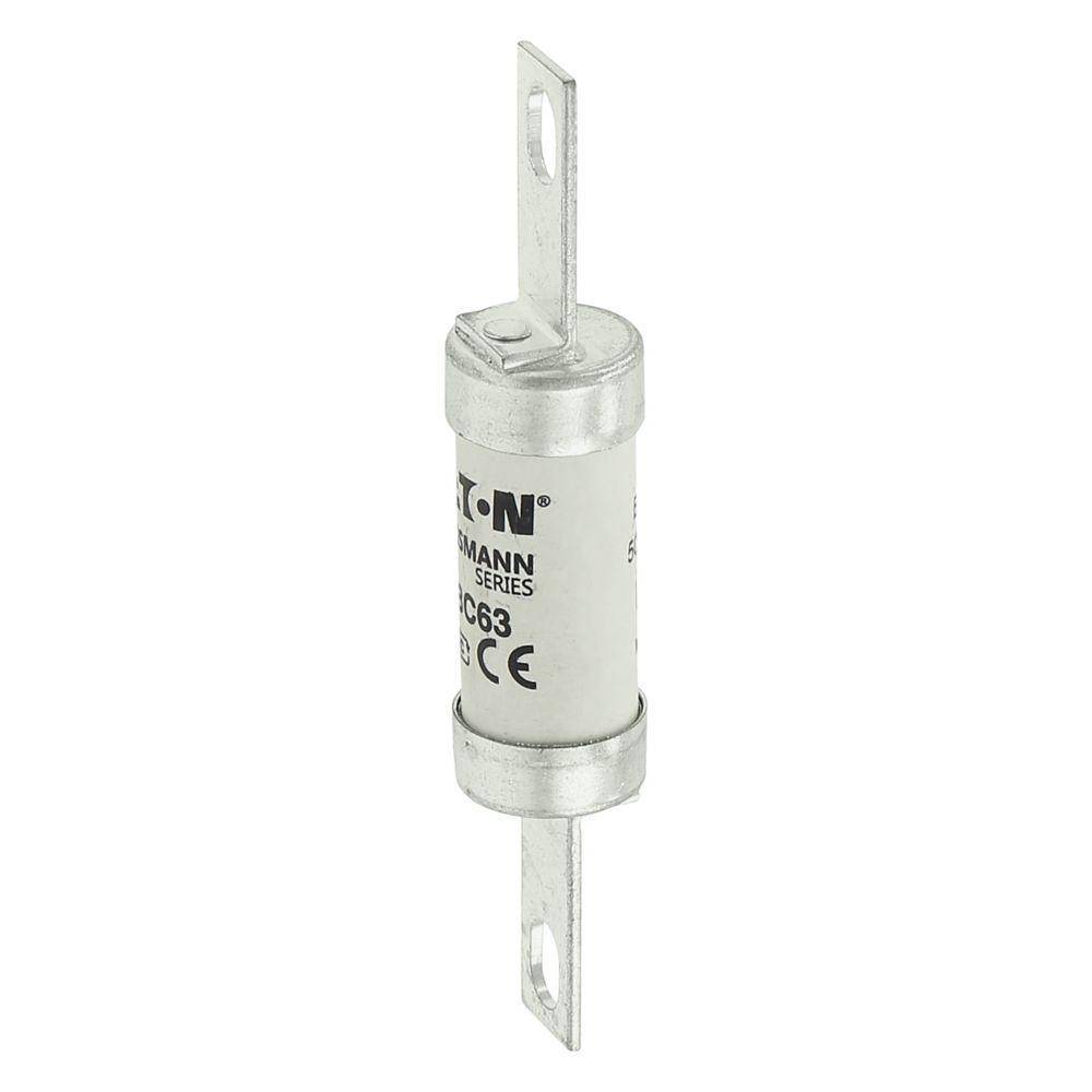 Edison BC63 Non-Indicating Low Voltage Fuse, 415/250 VAC/VDC, 63 A