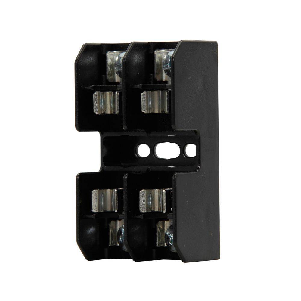 Edison BG3032S Open Style Fuse Block, 480 VAC/VDC, 30 A, Class: G, 14 to 10 AWG Wire, 2 Poles