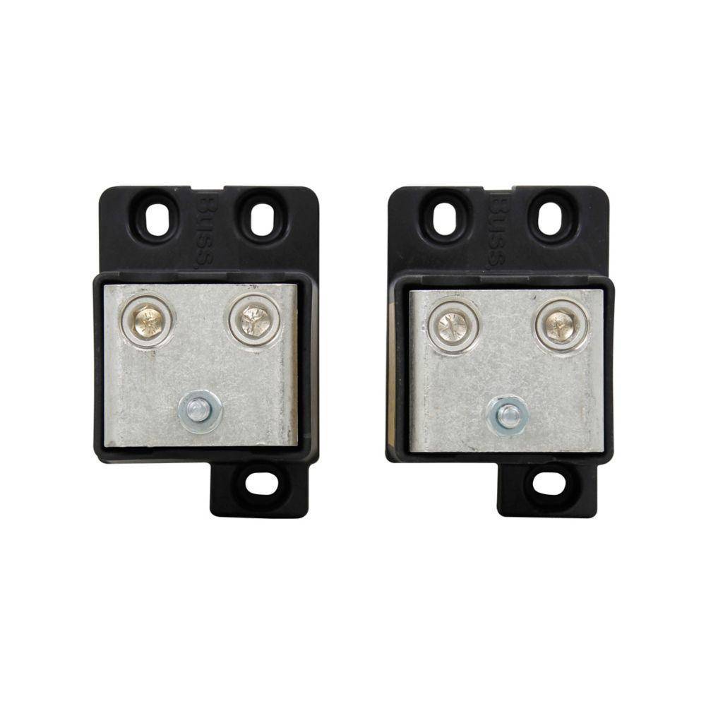 Edison BH-1131 High Speed Modular Fuse Block, 0 to 2500 VAC, 0 to 400 A, 6 AWG to 250 kcmil Wire, 1 Pole