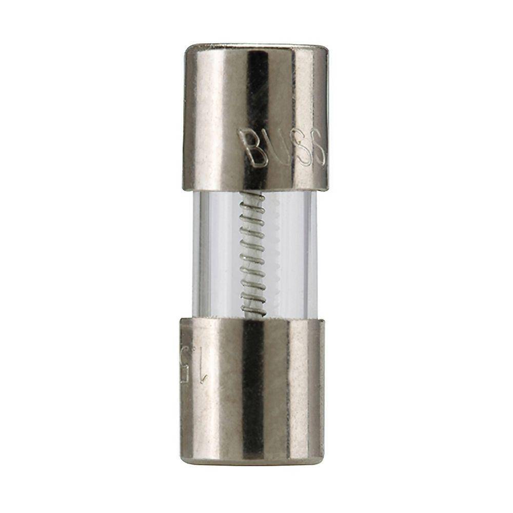 Bussmann BK/C517S-3-R Small Dimension Fast Acting Fuse With Insulation Sleeve, 3 A, 350 VAC, 100 A Interrupt, Cylindrical Body
